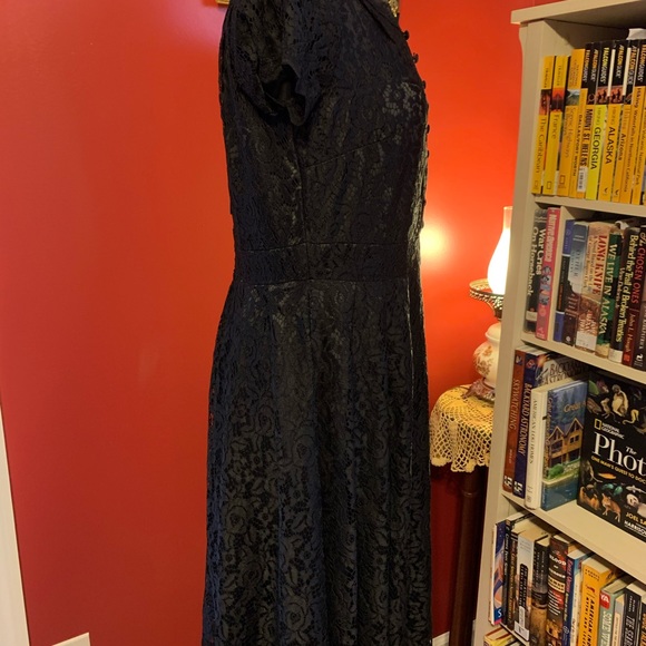 Oh Soo Sweet Black Lace Dress - Picture 8 of 16